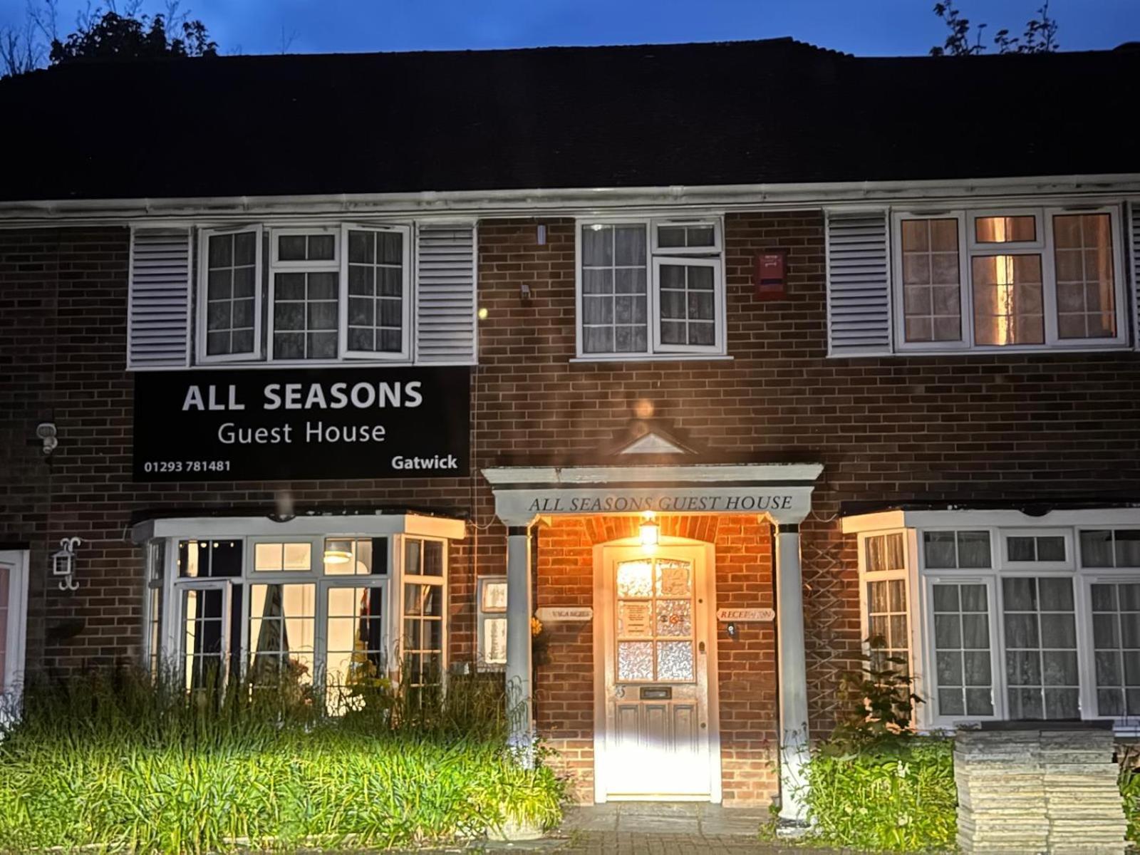 All Seasons Gatwick Guest House & Parking Horley Kültér fotó